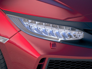 Honda Civic Type R 2018 Modelo 3D