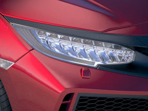 Honda Civic Type R 2018 3D Model
