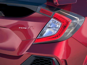 Honda Civic Type R 2018 3D Model