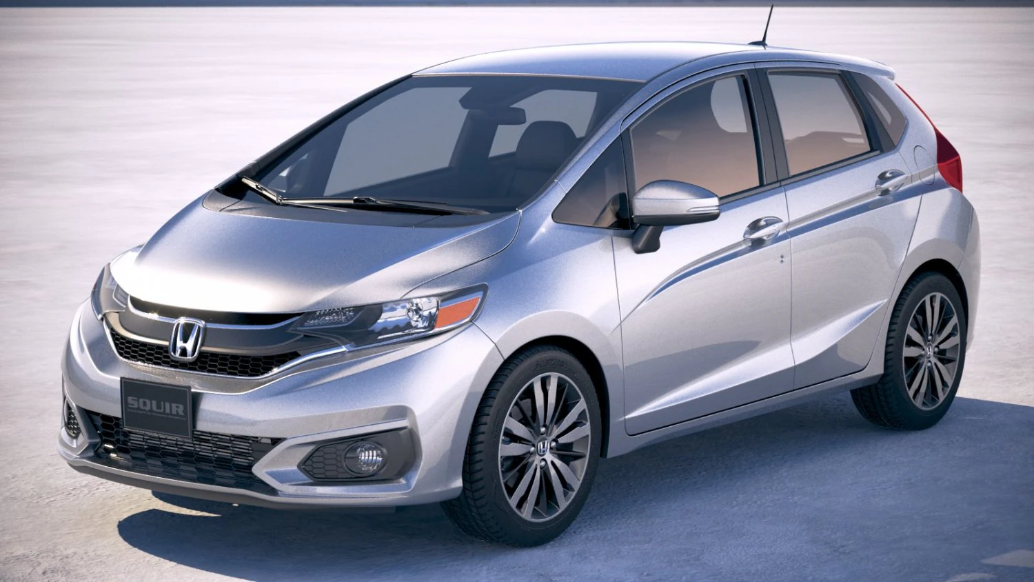 Honda Fit 201 3D Model .c4d .max .obj .3ds .fbx .stl .blend