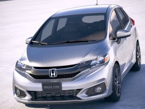 Honda Fit 201 Model 3D