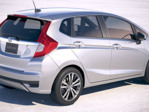 Honda Fit 201 Model 3D