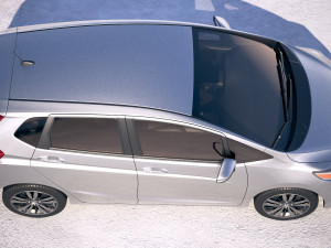 Honda Fit 201 Model 3D