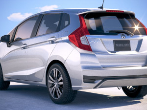 Honda Fit 201 Model 3D