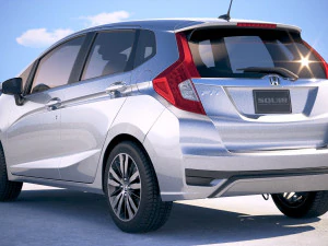 Honda Fit 201 3D Model