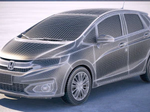Honda Fit 201 3D Model