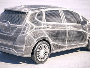 Honda Fit 201 3D Model