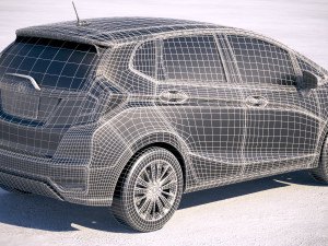 Honda Fit 201 Model 3D
