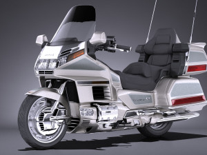 Honda Gold Wing 1500-1999 3D Модель