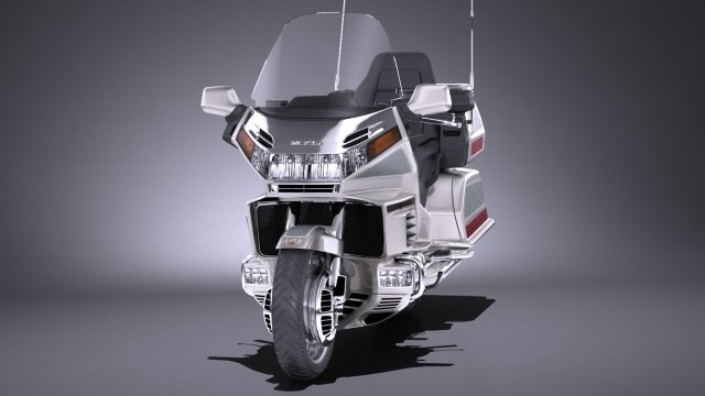 Модель мотоцикла Honda Gold Wing 1500 White