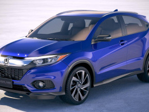 honda hr-v 2018 us 3D Model