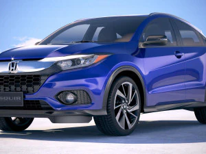Honda HR-V 2018 US 3D Model