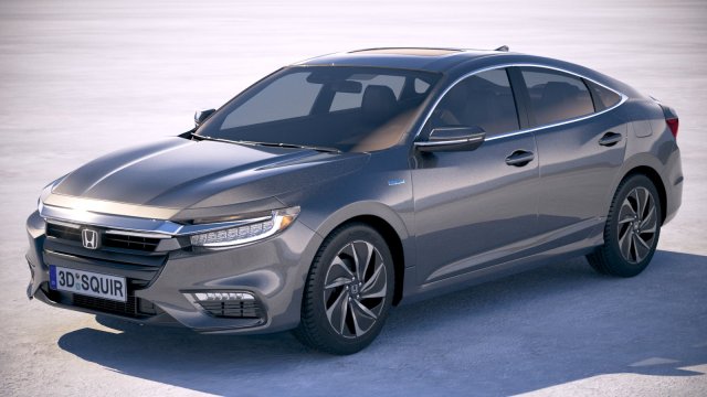 Honda Insight 2019 3D मॉडल .c4d .max .obj .3ds .fbx .stl .blend
