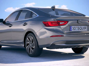 Honda Insight 2019 3D Model