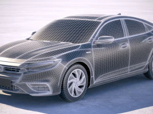 Honda Insight 2019 3D Model