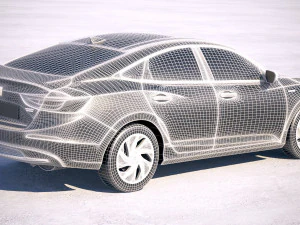 Honda Insight 2019 3D Model