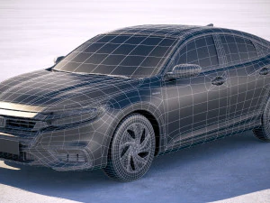 Honda Insight 2019 3D Model