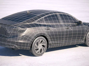 Honda Insight 2019 3D Model