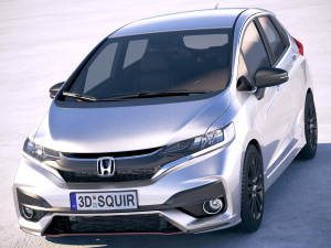 Honda Jazz 2018 Model 3D