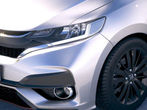 Honda Jazz 2018 3D Model