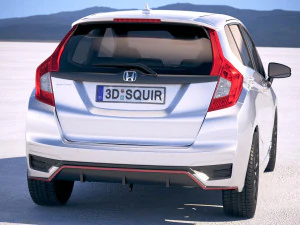 Honda Jazz 2018 3D Model