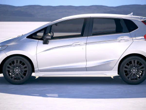 Honda Jazz 2018 3D Model