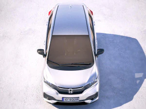 Honda Jazz 2018 3D Model
