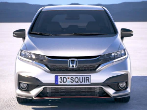 Honda Jazz 2018 3D Model