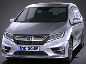 Honda Odyssey 2018 3D Model