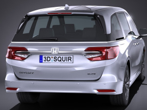 Honda Odyssey 2018 3Dモデル