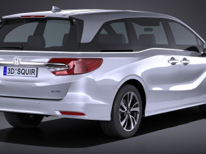 Honda Odyssey 2018 3Dモデル