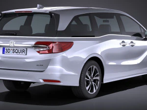 Honda Odyssey 2018 3D Model
