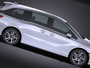 Honda Odyssey 2018 3Dモデル