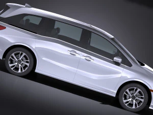 Honda Odyssey 2018 3D Model