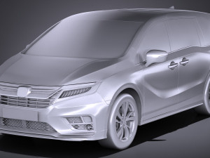 Honda Odyssey 2018 3Dモデル