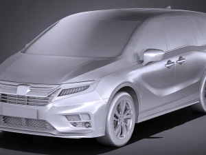 Honda Odyssey 2018 3D Model