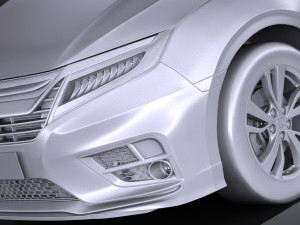 Honda Odyssey 2018 3Dモデル