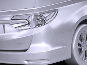 Honda Odyssey 2018 3Dモデル