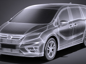 Honda Odyssey 2018 3Dモデル
