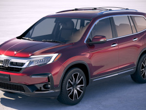 Honda Pilot 2019 3D Model