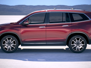 Honda Pilot 2019 3D 模型