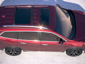 Honda Pilot 2019 3D 模型
