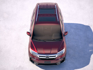 Honda Pilot 2019 3D 模型