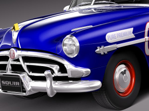 Hudson Hornet 1951-1954 3Dモデル