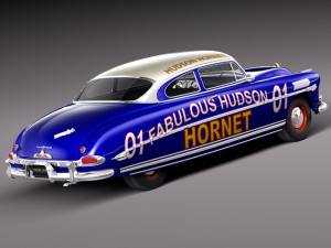 Hudson Hornet 1951-1954 3Dモデル