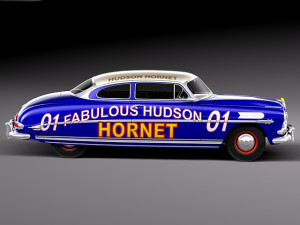 Hudson Hornet 1951-1954 3Dモデル