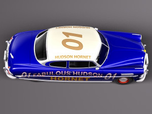 Hudson Hornet 1951-1954 3Dモデル