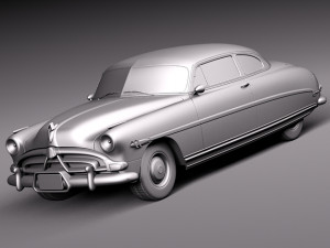 Hudson Hornet 1951-1954 3Dモデル