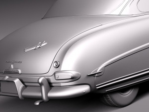 Hudson Hornet 1951-1954 3Dモデル
