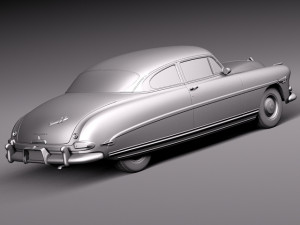 Hudson Hornet 1951-1954 3Dモデル